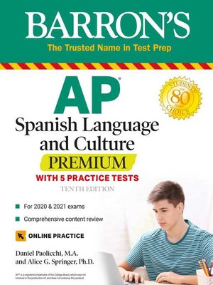 cover image of AP Spanish Language and Culture Premium